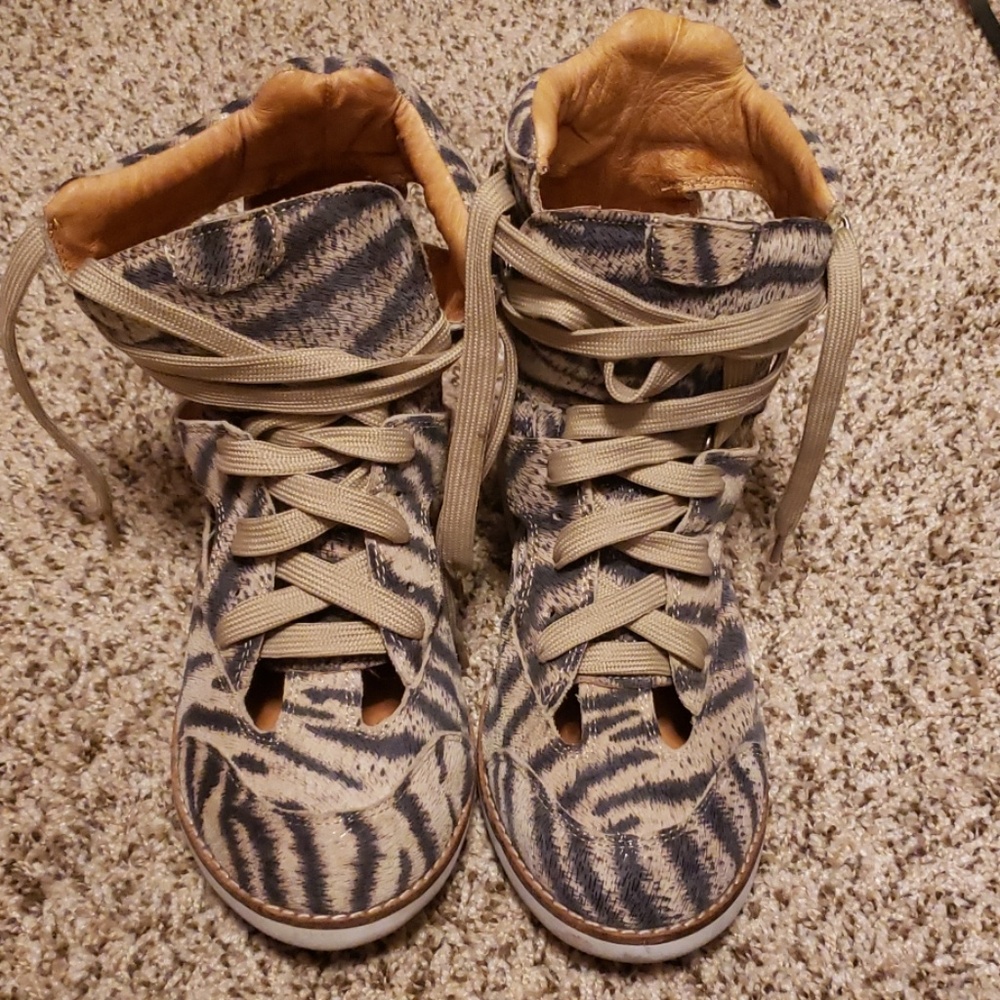 Womens Jeffrey Campbell sneaker wedges